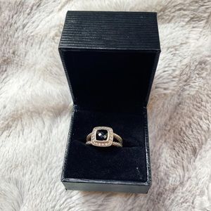 David Yurman- Petite Albion Ring with Dimonds